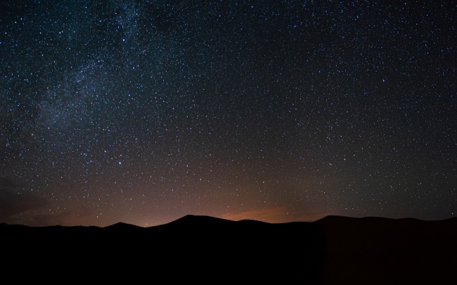 满天繁星夜空壁纸图片
