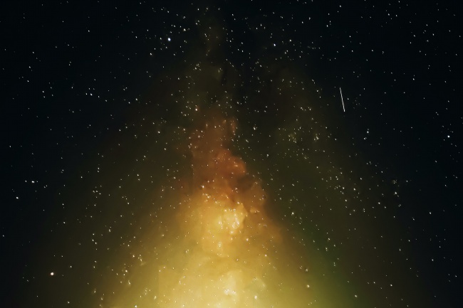 繁星漫天的图片