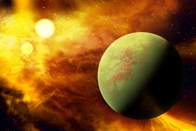 宇宙太空系外行星图片