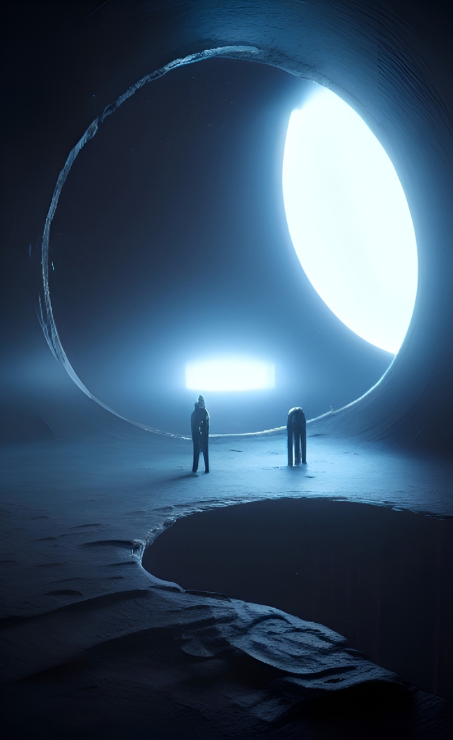 科幻空间之旅素材图片