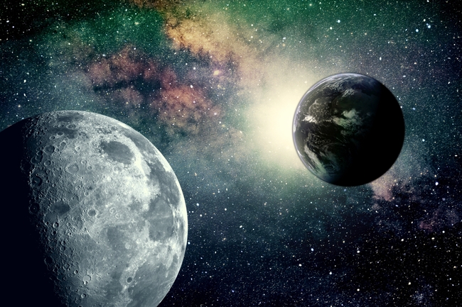 宇宙星球星云摄影图片