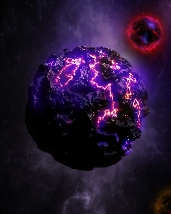 宇宙星系流星体图片