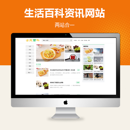 生活百科新闻资讯网站模板