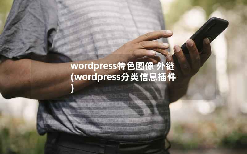WordPress特色图像 外链，WordPress分类信息插件