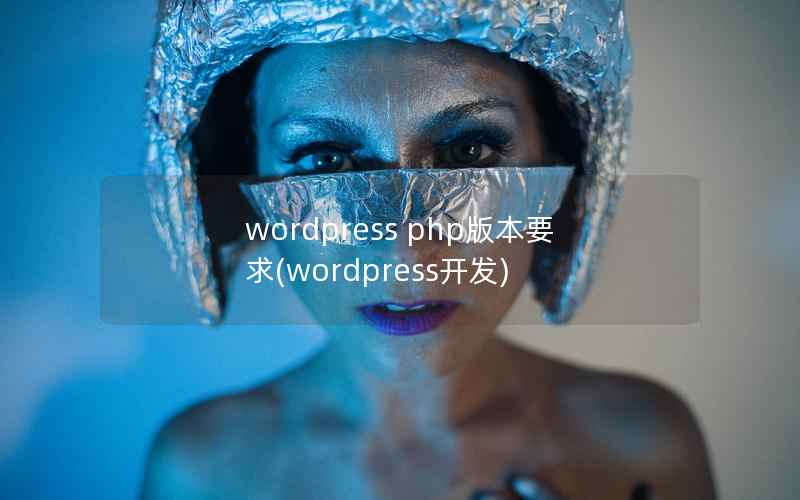 WordPress php版本要求，WordPress开发