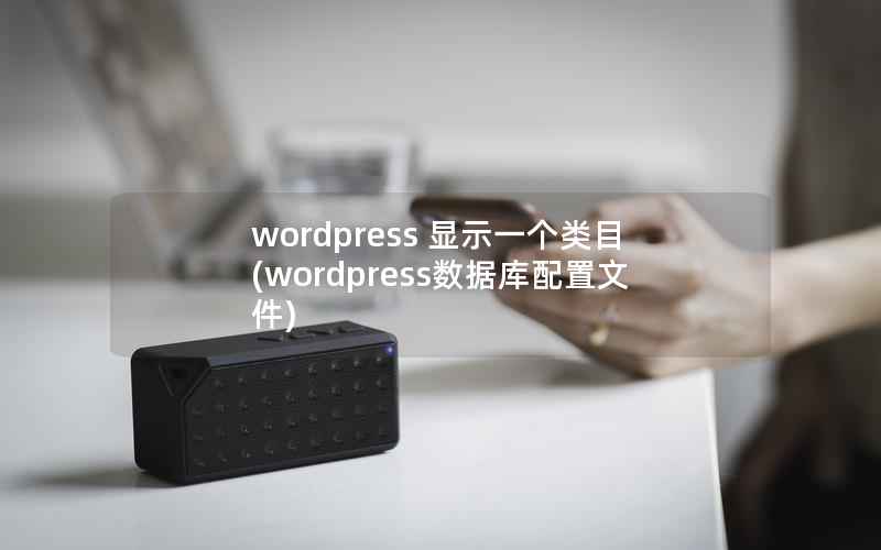 WordPress 显示一个类目，WordPress数据库配置文件