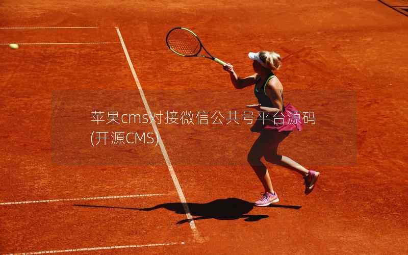 苹果CMS对接微信公共号平台源码，开源CMS