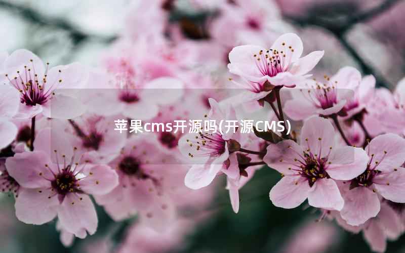苹果CMS开源吗，开源CMS