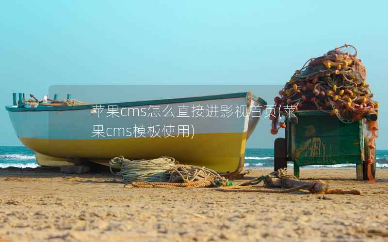 苹果CMS怎么直接进影视首页，苹果CMS模板使用