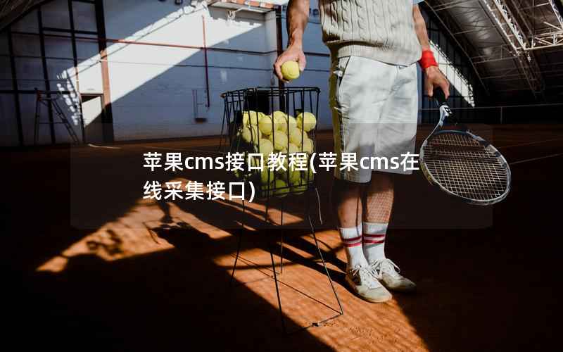 苹果CMS接口教程，苹果CMS在线采集接口