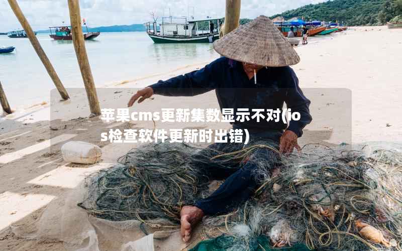 苹果CMS更新集数显示不对，ios检查软件更新时出错