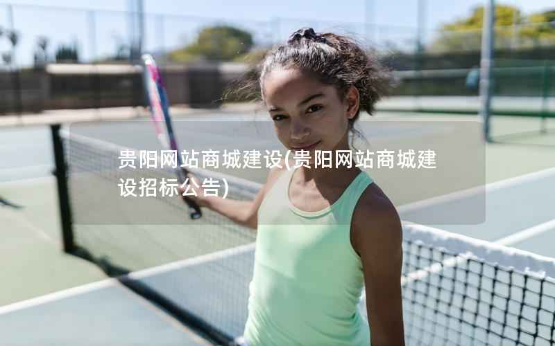 贵阳网站商城建设，贵阳网站商城建设招标公告