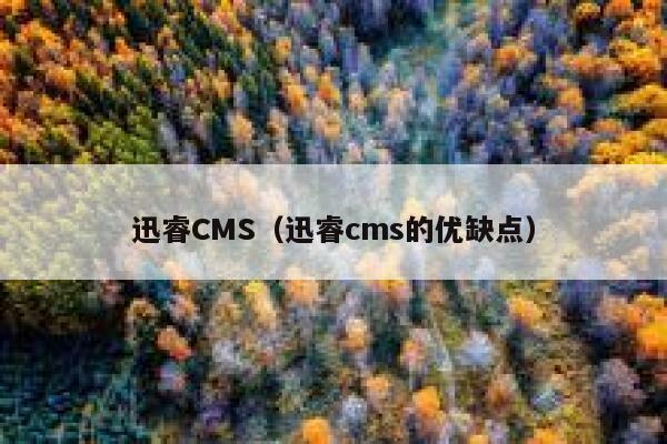 迅睿cms，xunruicms的优缺点