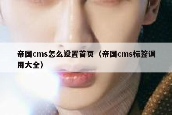 帝国CMS怎么设置首页，帝国CMS标签调用大全
