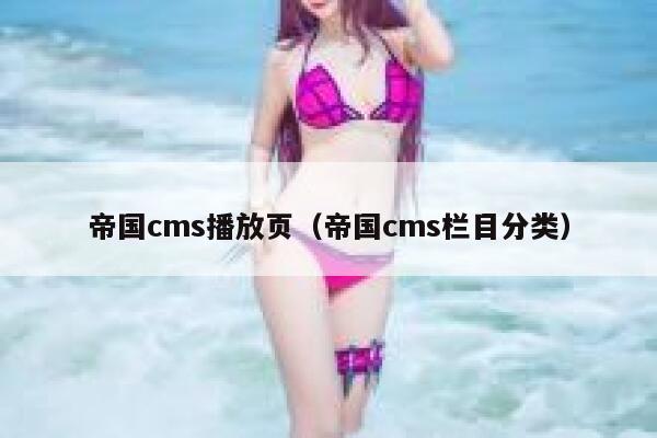 帝国CMS播放页，帝国CMS栏目分类