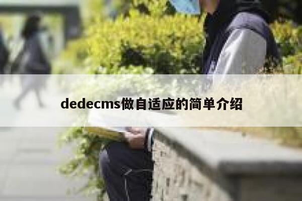 织梦dedecms做自适应的简单介绍