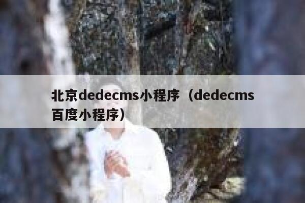 北京织梦dedecms小程序，织梦dedecms百度小程序