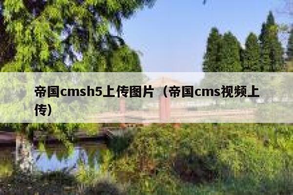 帝国CMSh5上传图片，帝国CMS视频上传