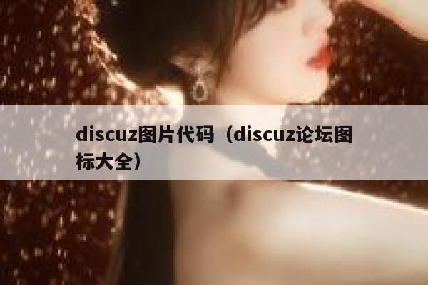 Discuz图片代码，Discuz论坛图标大全