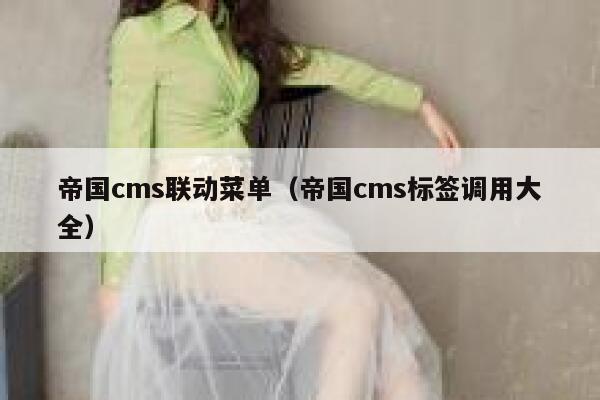 帝国CMS联动菜单，帝国CMS标签调用大全