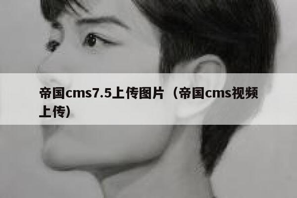 帝国CMS7.5上传图片，帝国CMS视频上传