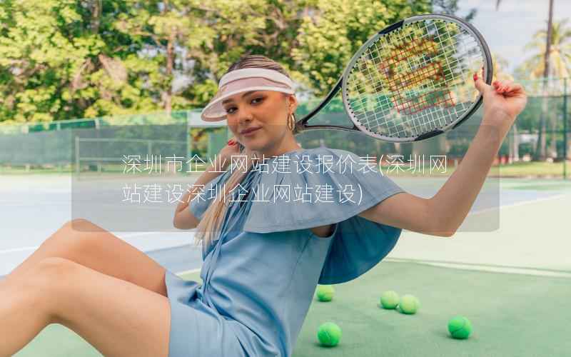 深圳市企业网站建设报价表，深圳网站建设深圳企业网站建设