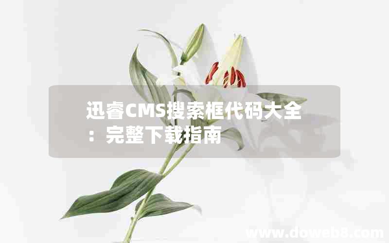 迅睿cms搜索框代码大全：完整下载指南