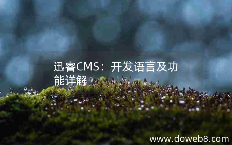 迅睿cms：开发语言及功能详解