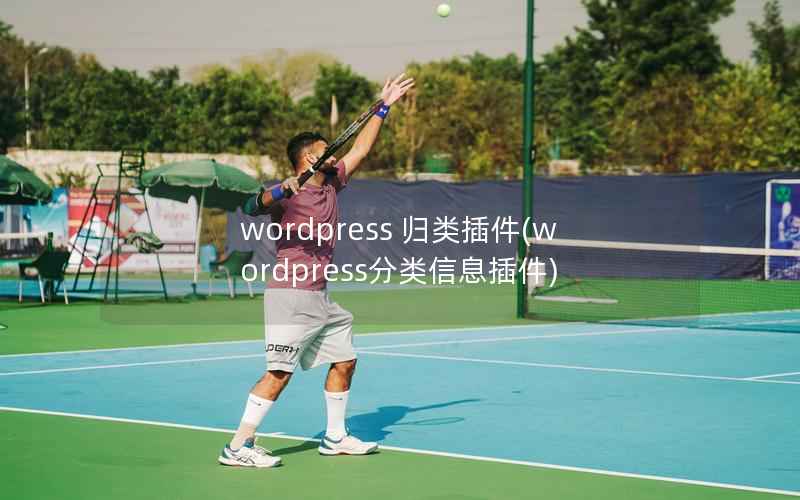 WordPress 归类插件，WordPress分类信息插件